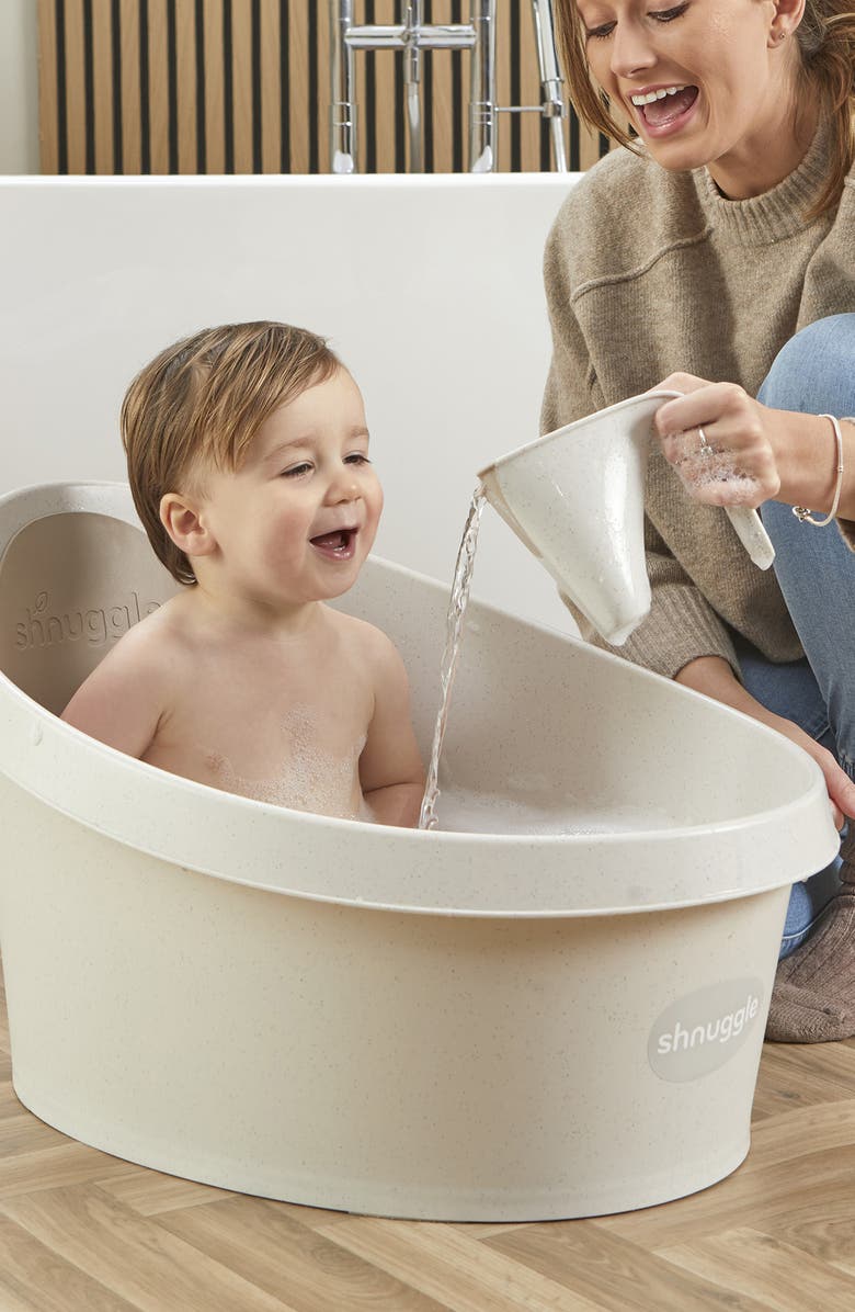 SHNUGGLE Recycled Bath Tub - Toddler, Alternate, color, Cookies & Cream