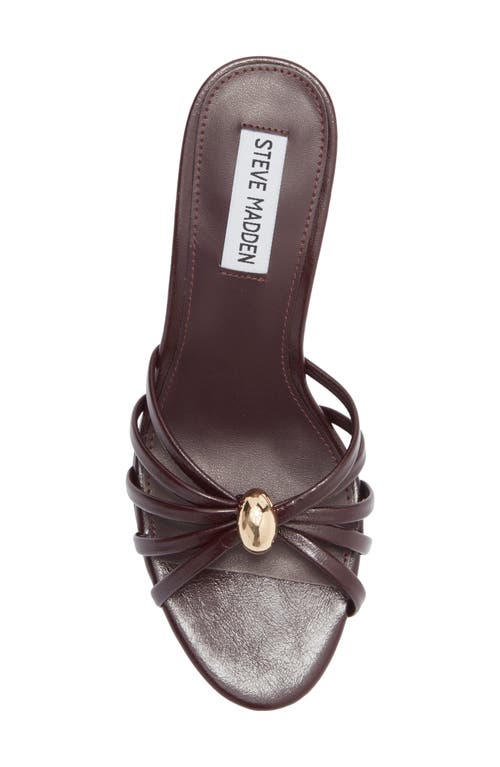 Steve Madden Celina Sandal In Burgundy