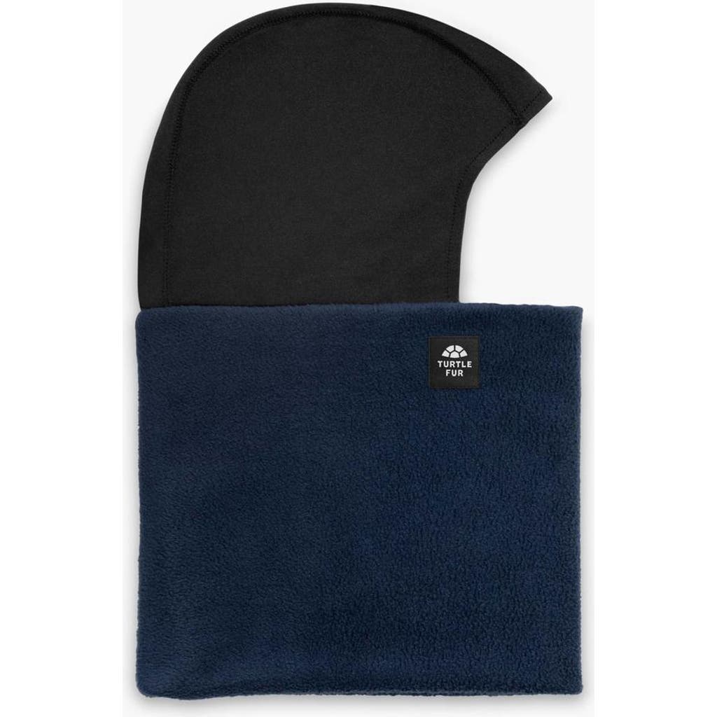 Turtle Fur Fleece Shellaclava Balaclava In Black