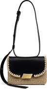Radley The Belsize - Raffia Small Flapover Crossbody Bag