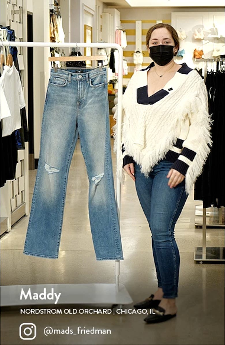 Easy Ripped Bootcut Jeans, sales video thumbnail