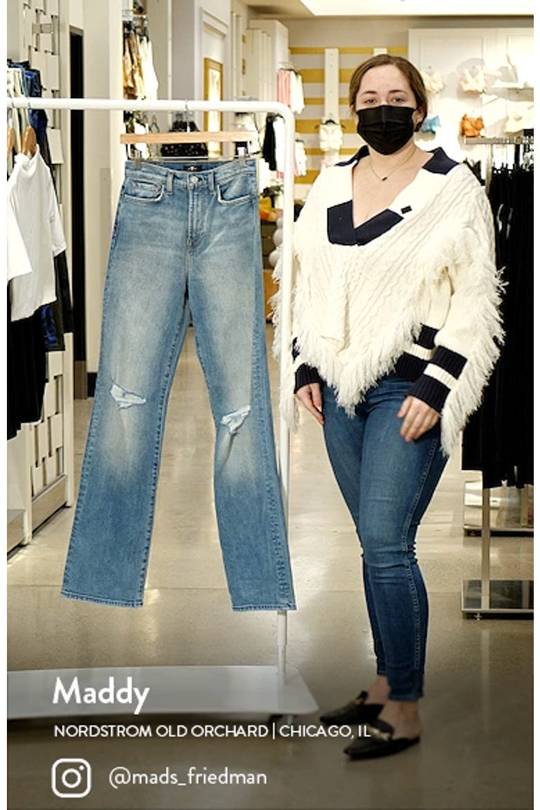 Easy Ripped Bootcut Jeans video