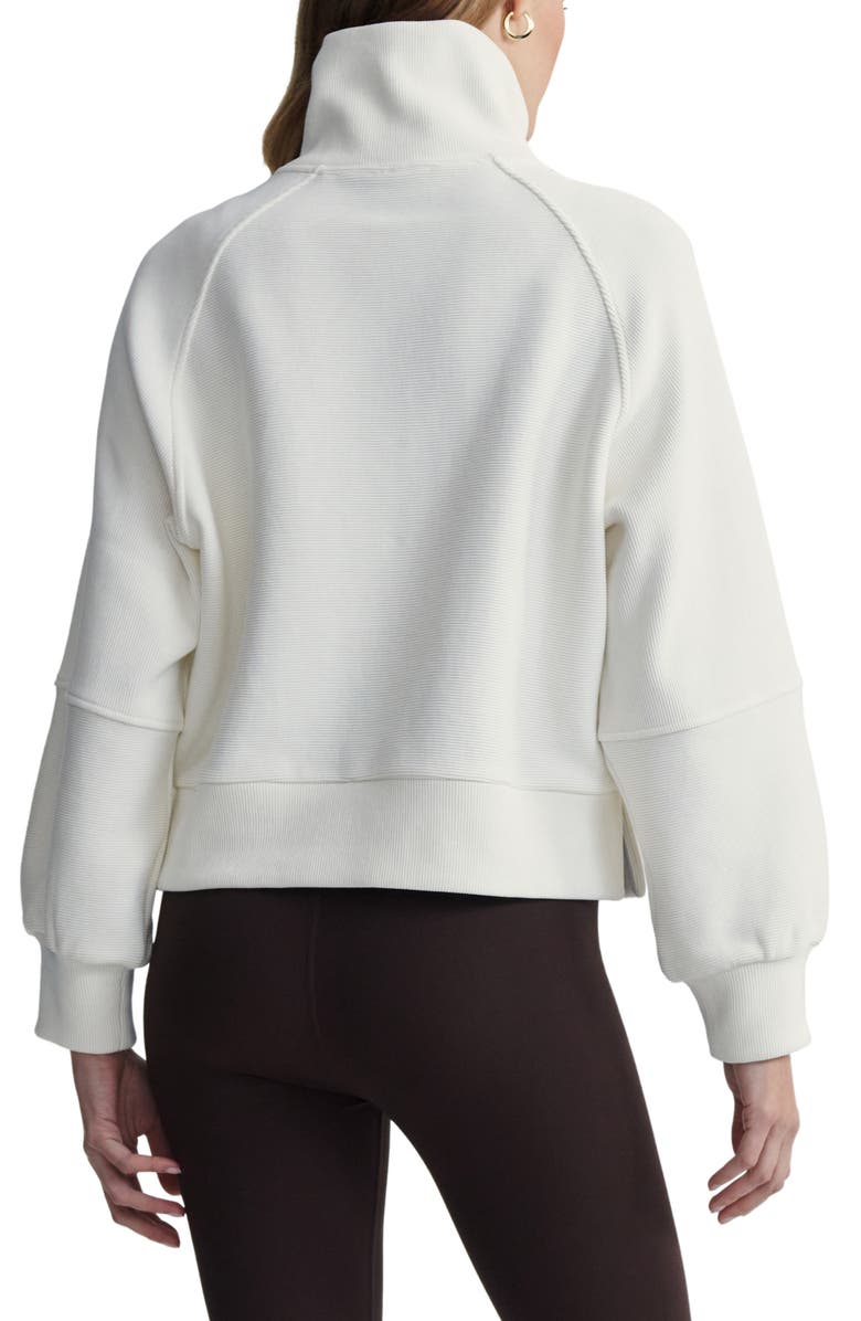 Varley Milano Half-Zip Sweatshirt, Alternate, color, Ivory