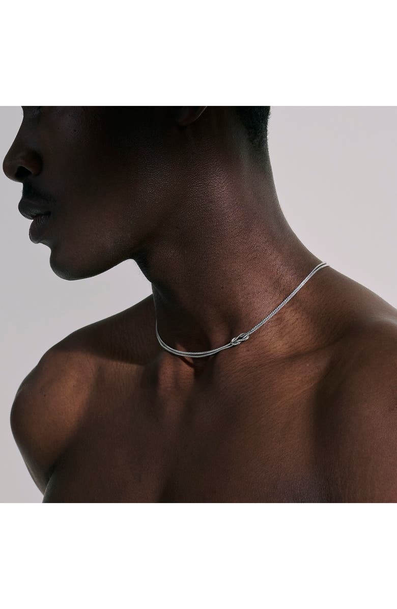 John Hardy Love Knot Convertible Necklace, 3.6mm, Alternate, color, 