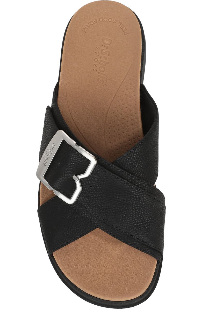 Dr. Scholl's Piper Platform Sandal, Alternate, color, Black Faux Leather