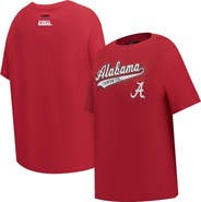 PRO STANDARD Women's Pro Standard Crimson Alabama Crimson Tide Script Tail Oversized Boyfriend T-Shirt