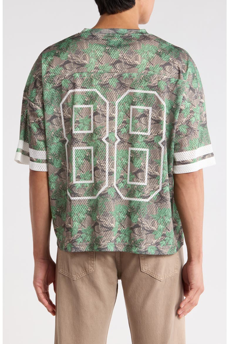 Venice Floral Mesh Jersey, Alternate, color, WOODLAND CAMO
