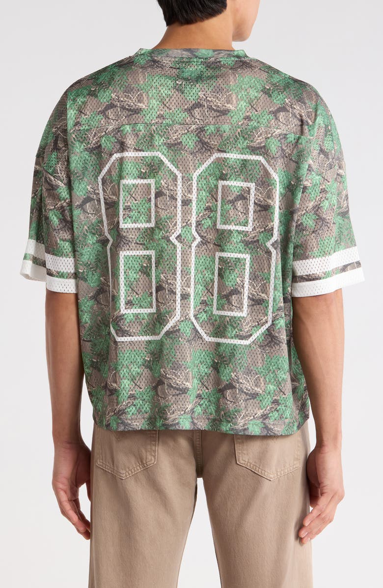 PacSun Venice Floral Mesh Jersey, Alternate, color, Woodland Camo