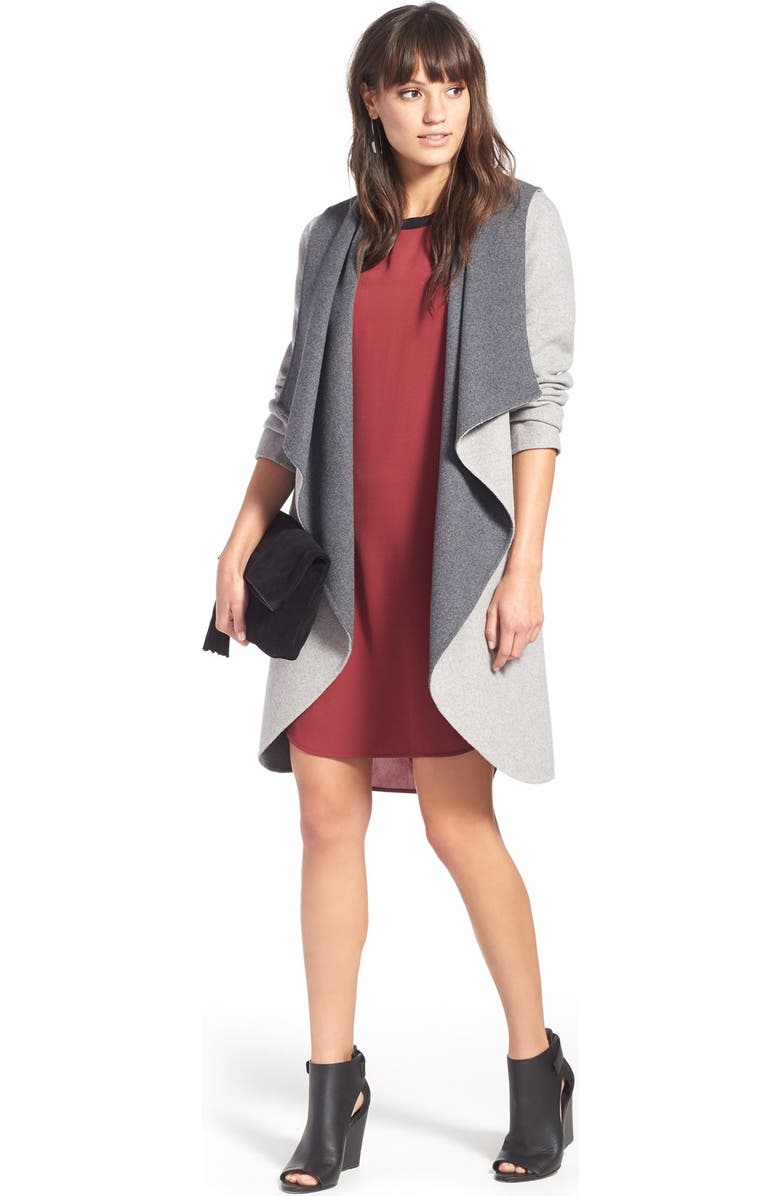 Vince 'Kara' Open Toe Wedge Sandal, Alternate, color,