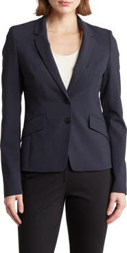 BOSS Jiletara Stretch Wool Jacket