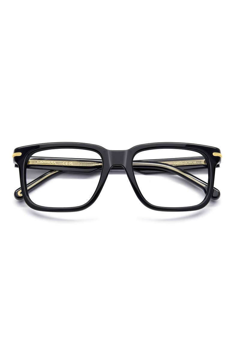 54mm Rectangular Optical Glasses, Alternate, color, BLACK