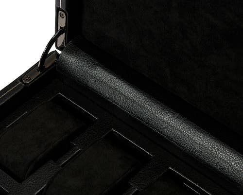 Wolf British Racing 10 Piece Watch Box In Black