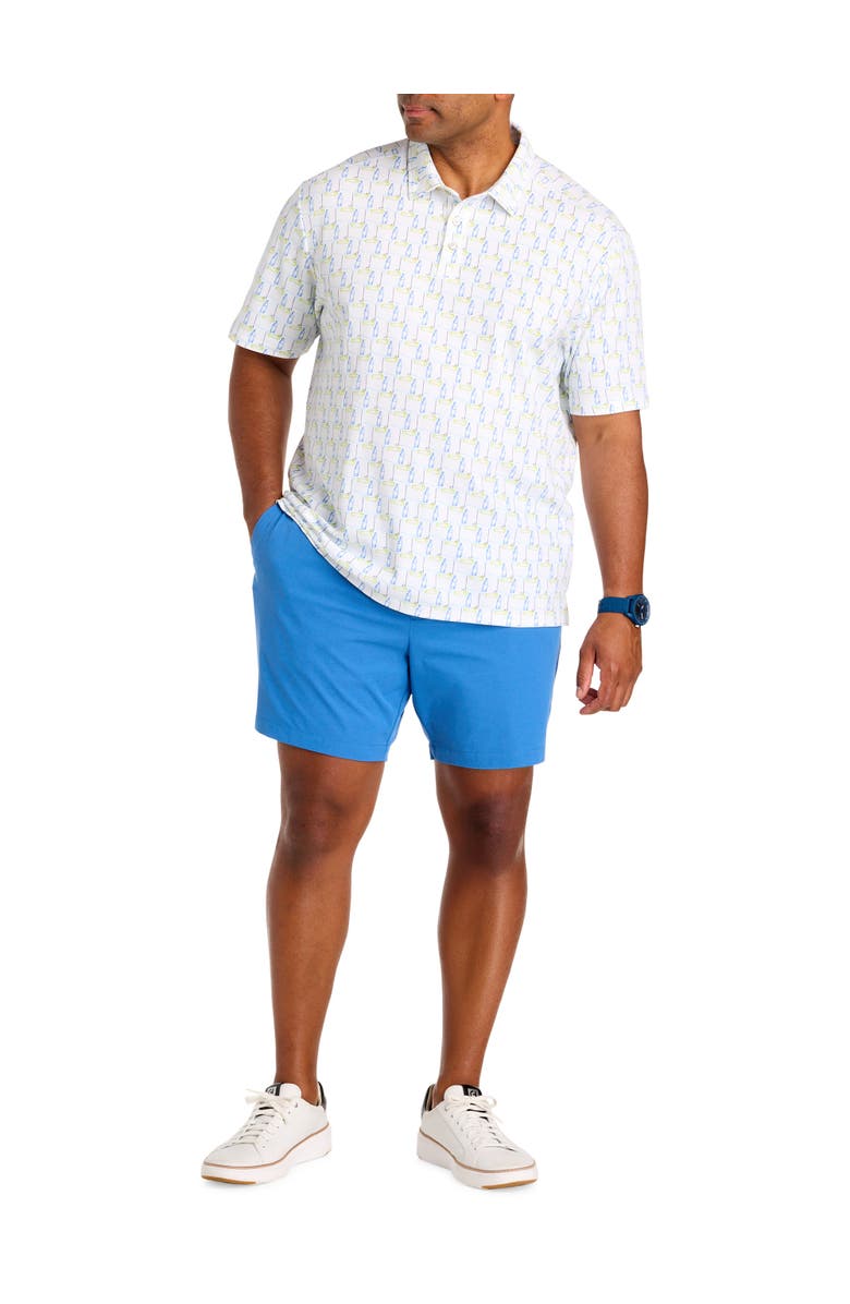 Tommy Bahama Big & Tall Emfielder IslandZone<sup>®</sup> Cocktail Polo, Alternate, color, White