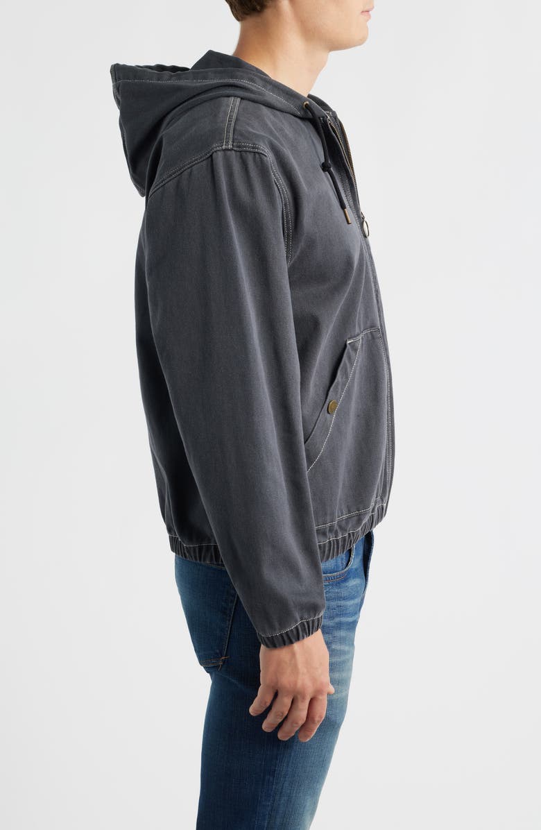 DARK SEAS Broken Dreams Cotton Jacket, Alternate, color, Black