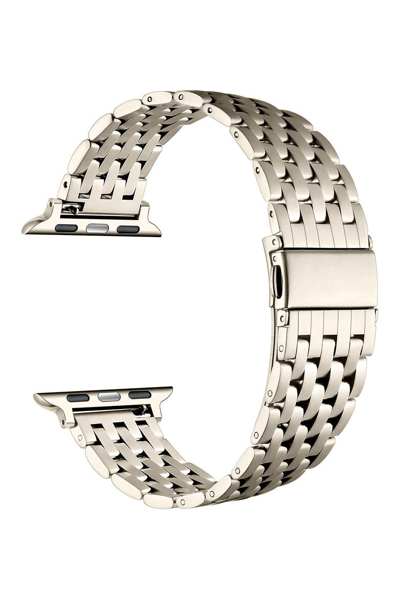 Remy Stainless Steel Apple Watch® Watchband, Alternate, color, STARBURST