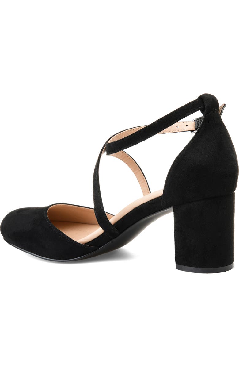 Journee Collection Foster Block Heel Pump - Wide Width, Alternate, color,