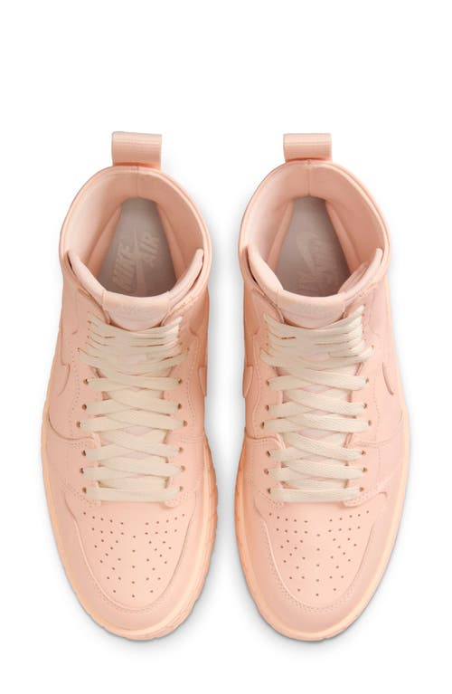 Jordan Air  1 Brooklyn Platform Sneaker In Guava Ice/sail/guava Ice