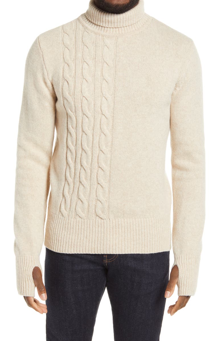 Oliver Spencer Talbot Turtleneck Sweater, Main, color, 