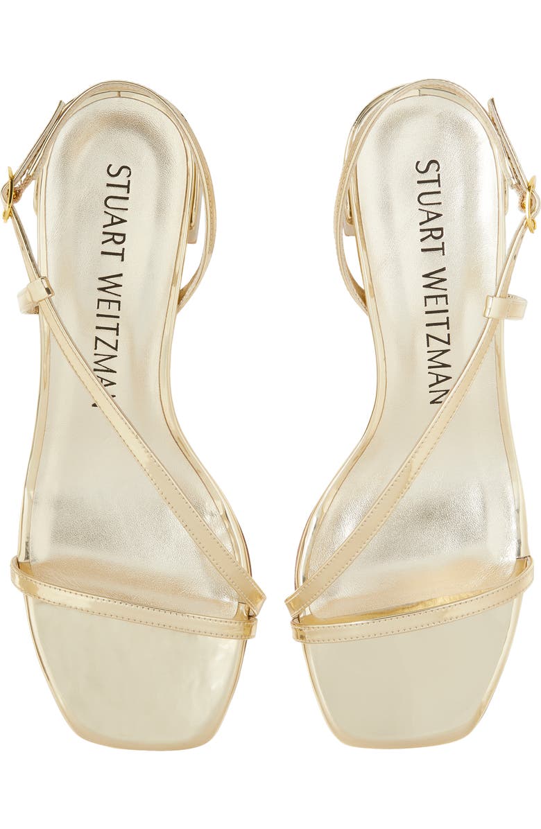 Stuart Weitzman Soiree Sandal, Alternate, color, Platino
