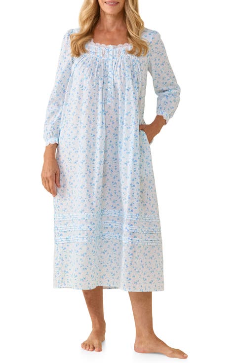 Long Sleeve Cotton Ballet Nightgown