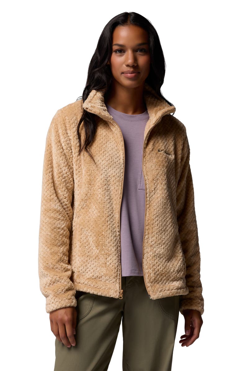 Columbia Beech Forest Full Zip Fleece Jacket, Alternate, color, Canoe