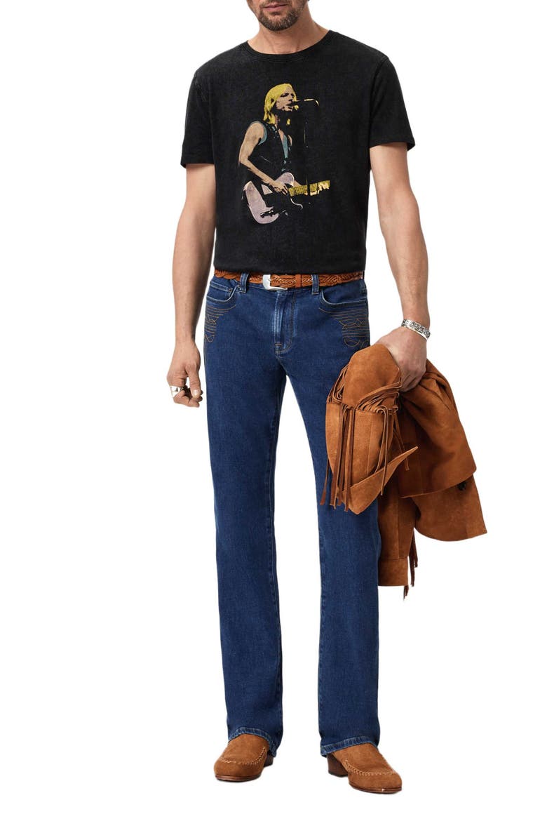 Tom Petty Organic Cotton Graphic T-Shirt, Alternate, color, BLACK