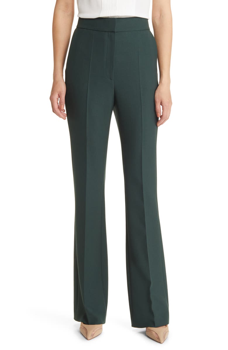 BOSS Tanorda High Waist Flare Pants, Main, color,