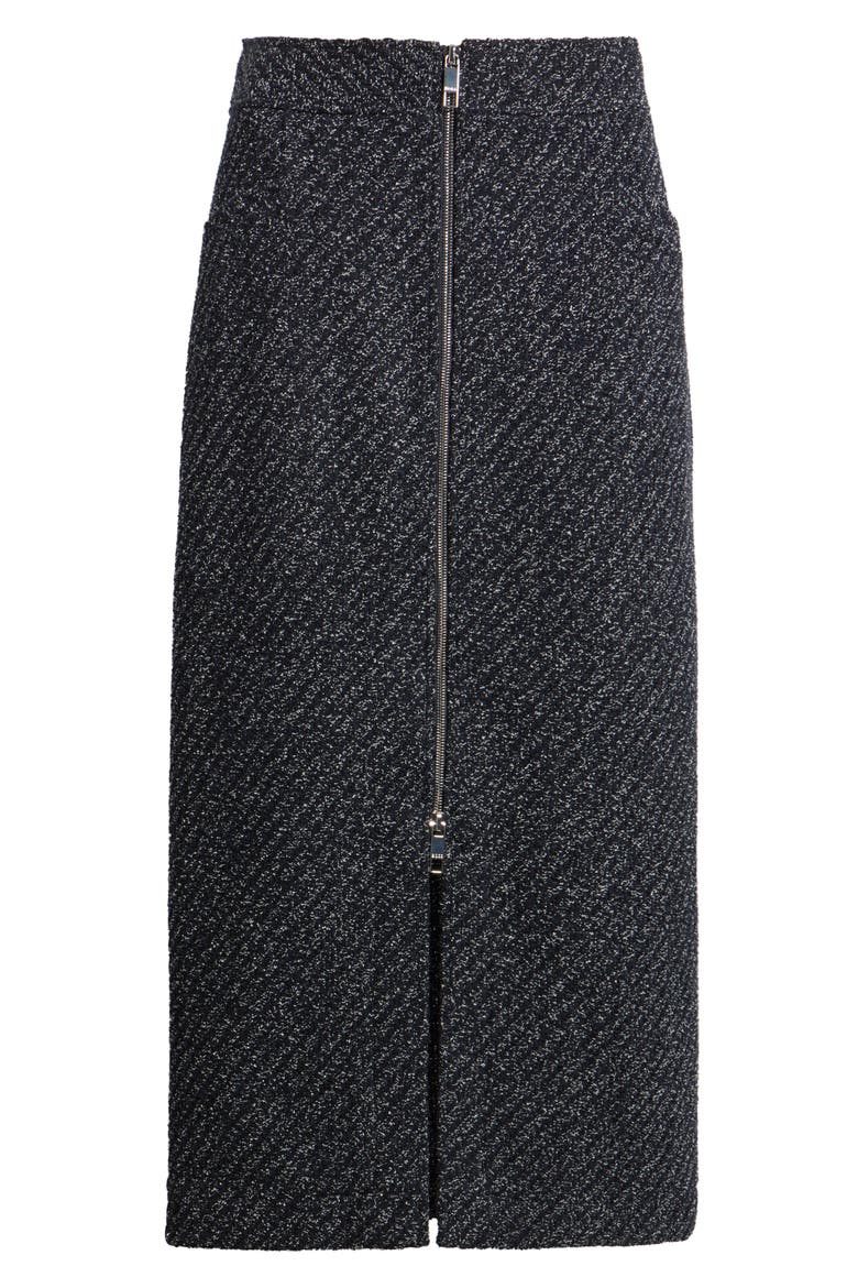 Villetta Tweed Midi Skirt, Alternate, color, OPEN MISCELLANEOUS