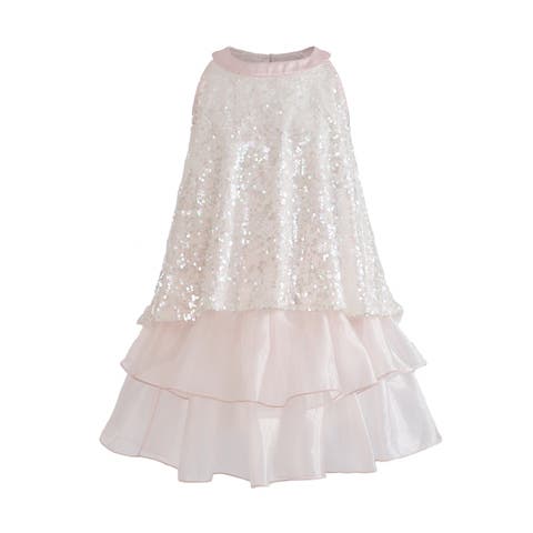 Sylvara Sequin Ruffle Skirt Set