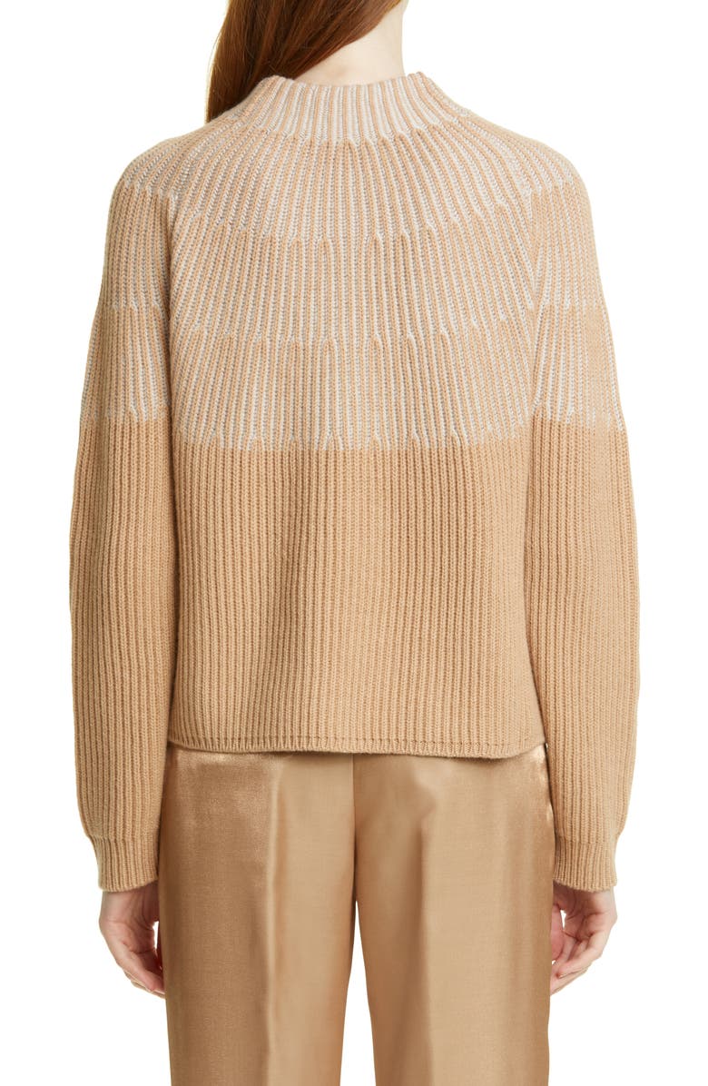 Agnona Pleated Wide Leg Pants, Alternate, color, 