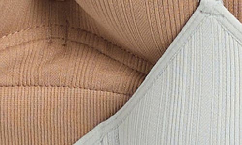 DANSKIN DANSKIN ASSORTED 3-PACK VARIEGATED SEAMLESS UNDERWIRE BRAS