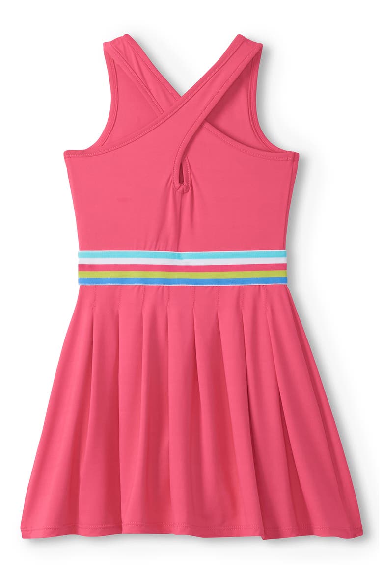 Kids' Fandango Pink Pleated Active Dress, Alternate, color, PINK