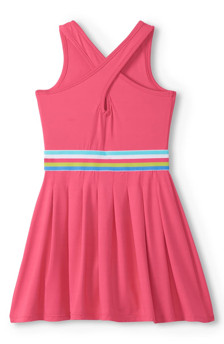 Hatley Kids' Fandango Pink Pleated Active Dress, Alternate, color, Pink