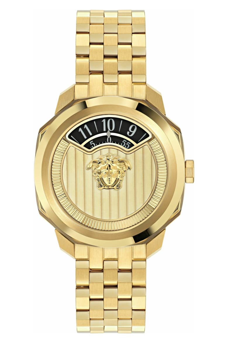 Dylos Bracelet Watch, 39mm, Main, color, IP YELLOW GOLD