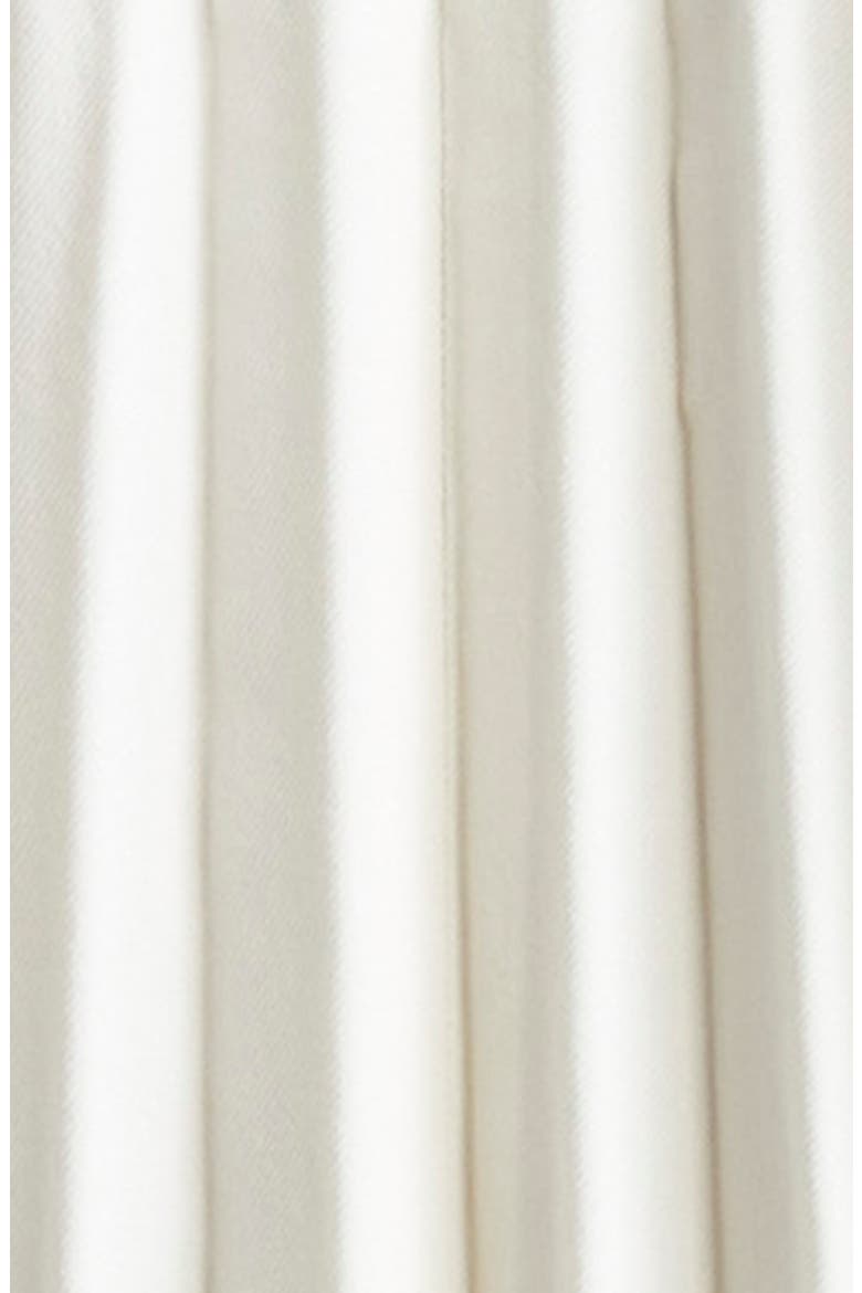 Circular Pleated Cardigan, Alternate, color, OFF WHITE