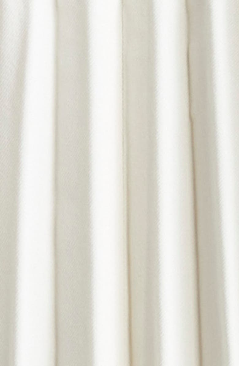 Pleats Please Issey Miyake Circular Pleated Cardigan, Alternate, color, Off White