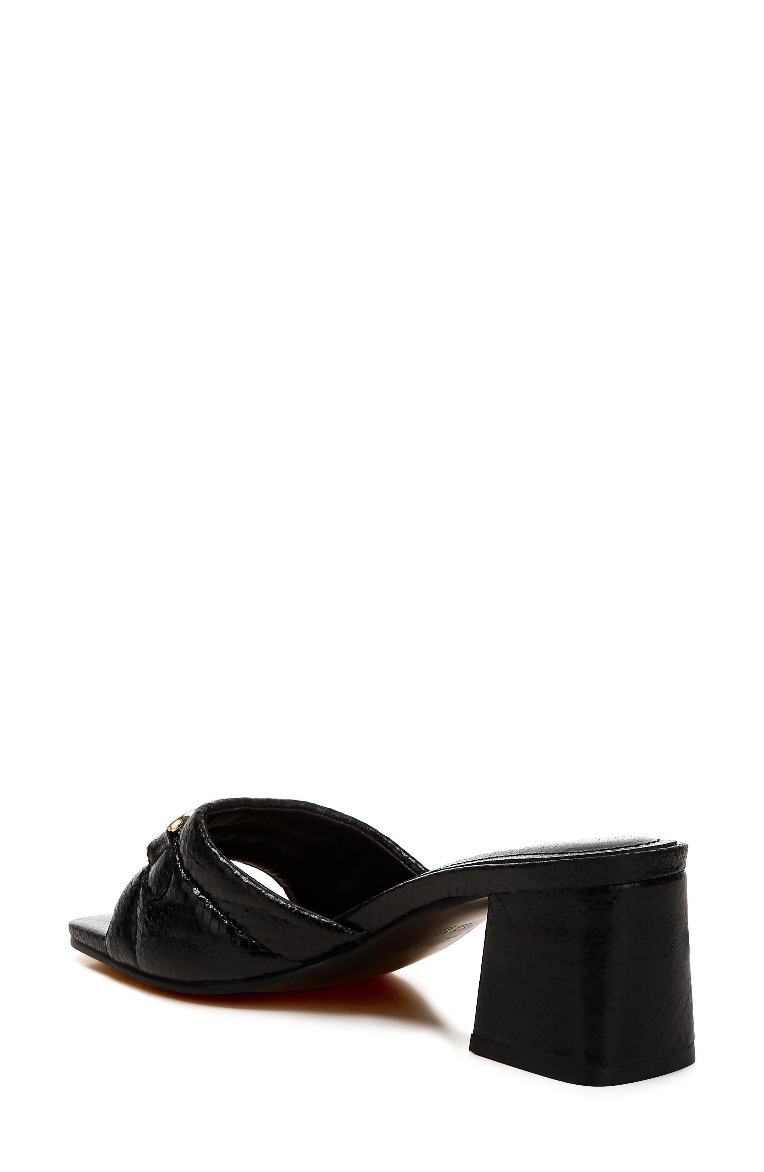 LONDON RAG Bellamy Mule Sandal, Alternate, color, Black