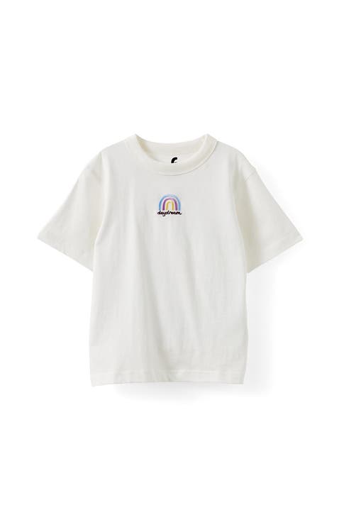 Kid's Poppy Oversize Graphic Print Tee