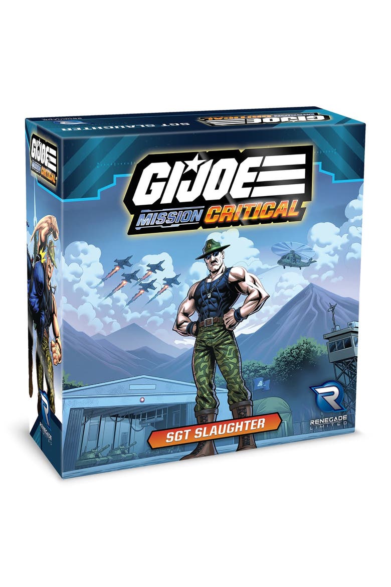 G.I. Joe Mission Critical Sgt Slaughter Figure Pack Rpg Expansion Pack, Main, color, Multicolored
