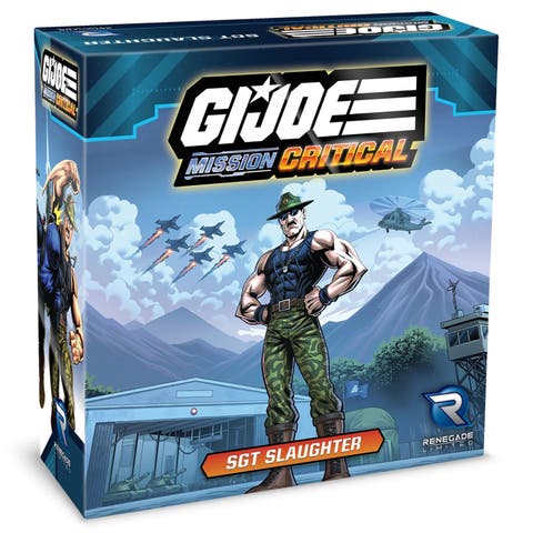 G.I. Joe Mission Critical Sgt Slaughter Figure Pack Rpg Expansion Pack