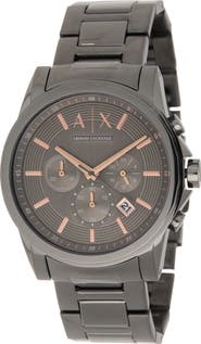 AX Armani Exchange Men's Chronograph Bracelet Watch, 45mm