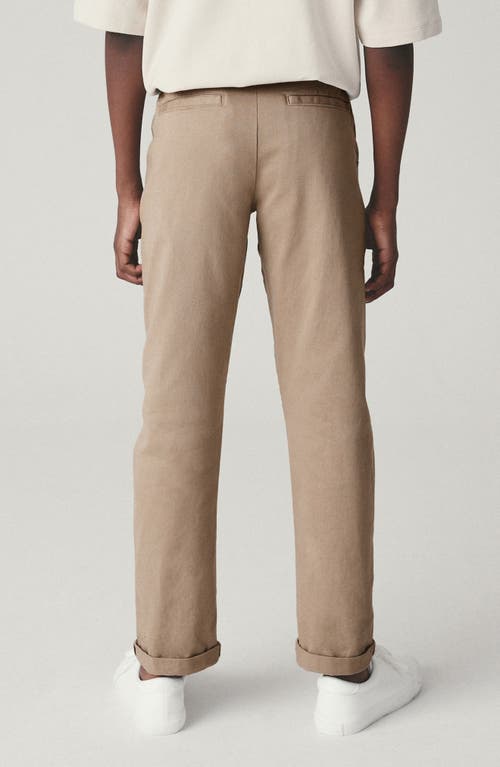 Next Kids' Regular Core Flat Front Stretch Cotton Chinos In Neutral