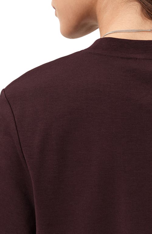 Allsaints Lisa Crewneck T-shirt In Brown