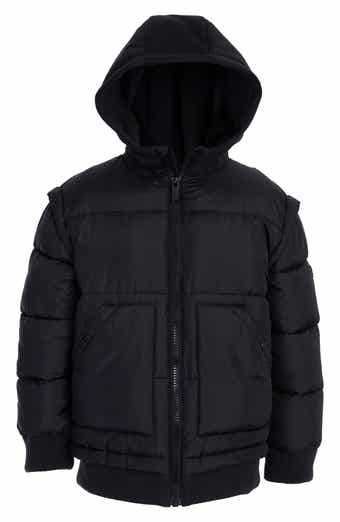 Michael Kors Kids' Hooded Puffer Bomber Jacket