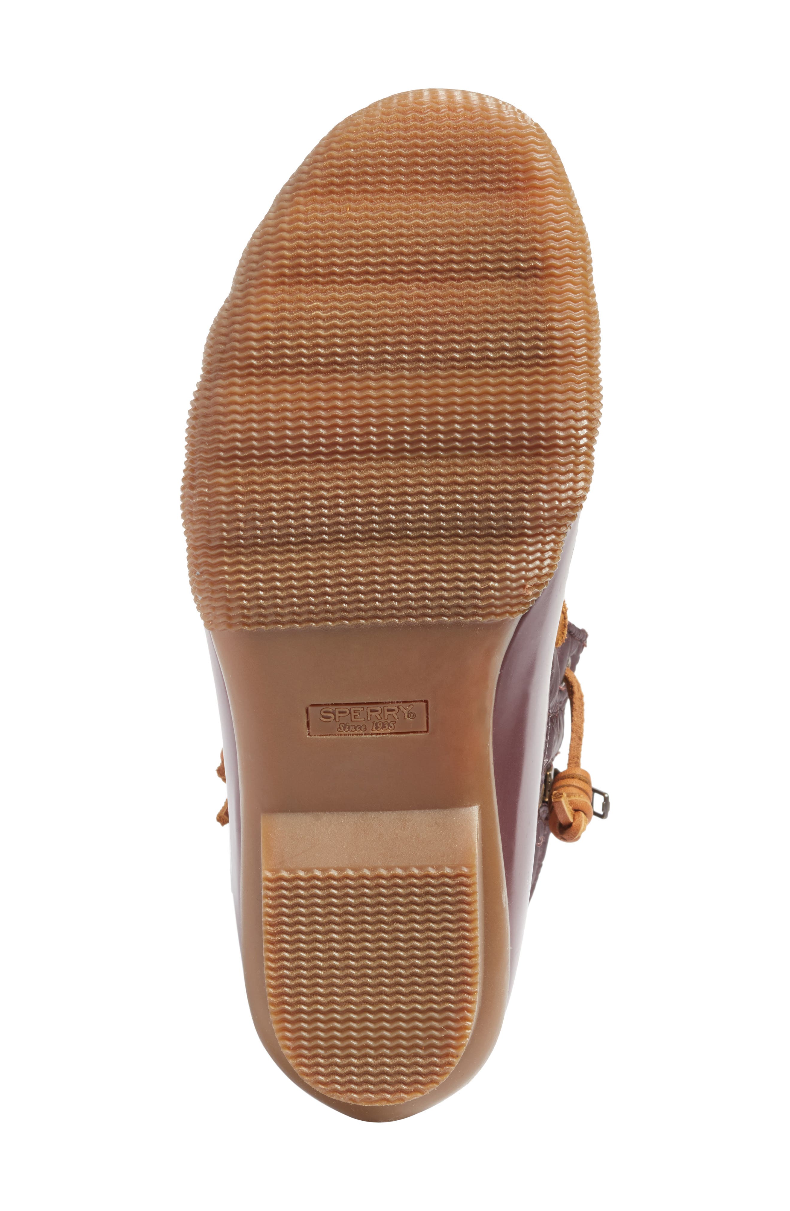 'Saltwater' Waterproof Rain Boot, Alternate, color, GRAPE