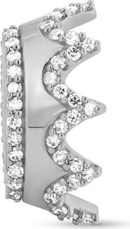 Adina Reyter Pavé Diamnond Crown Big Bead