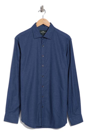 Rodd & Gunn Harveys Sport Fit Button-up Shirt In Blue