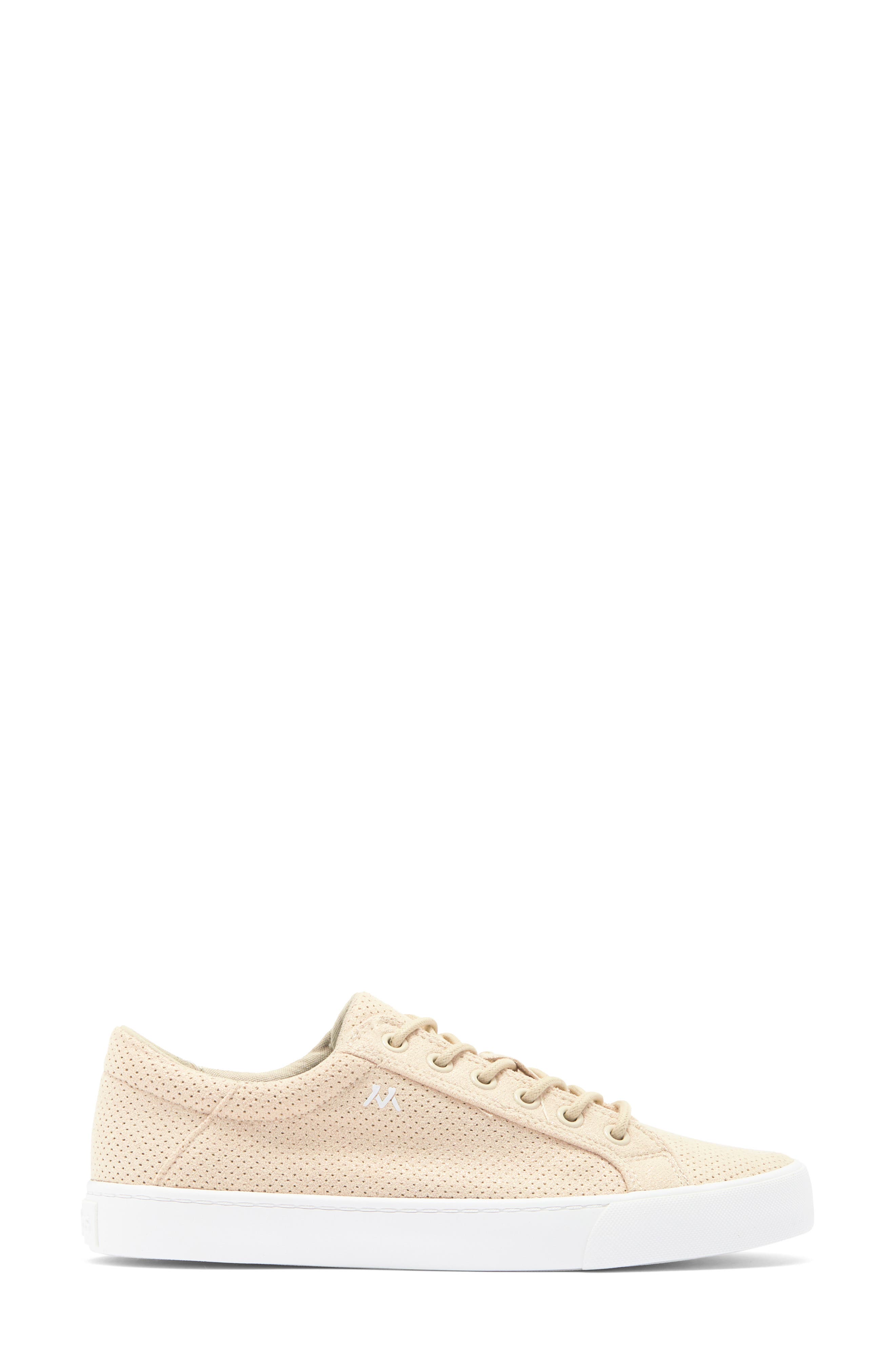 Mykos Vita Perforated Low Top Sneaker, Alternate, color, Gold Sand