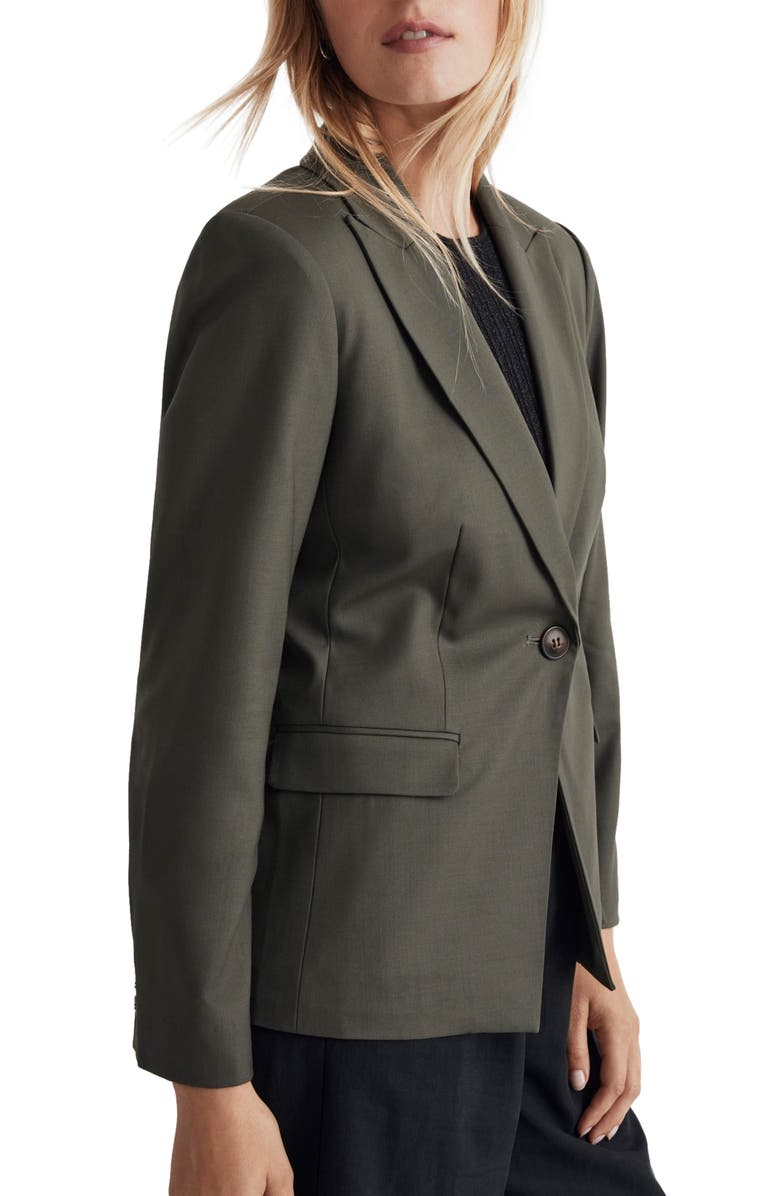 Madewell Waisted Blazer, Alternate, color, 