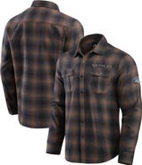 Darius Rucker Collection by Fanatics Men's Darius Rucker Collection by Fanatics Charcoal New York Jets Classic Flannel Long Sleeve Button-Up Shirt
